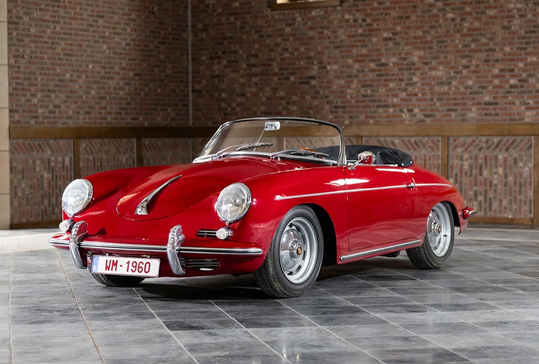 1960 Porsche 356 B 1600 Super Roadster by Drauz