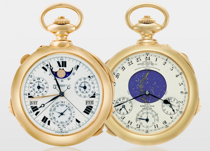 Patek Philippe The Henry Graves Jr. Supercomplication: $24 Million