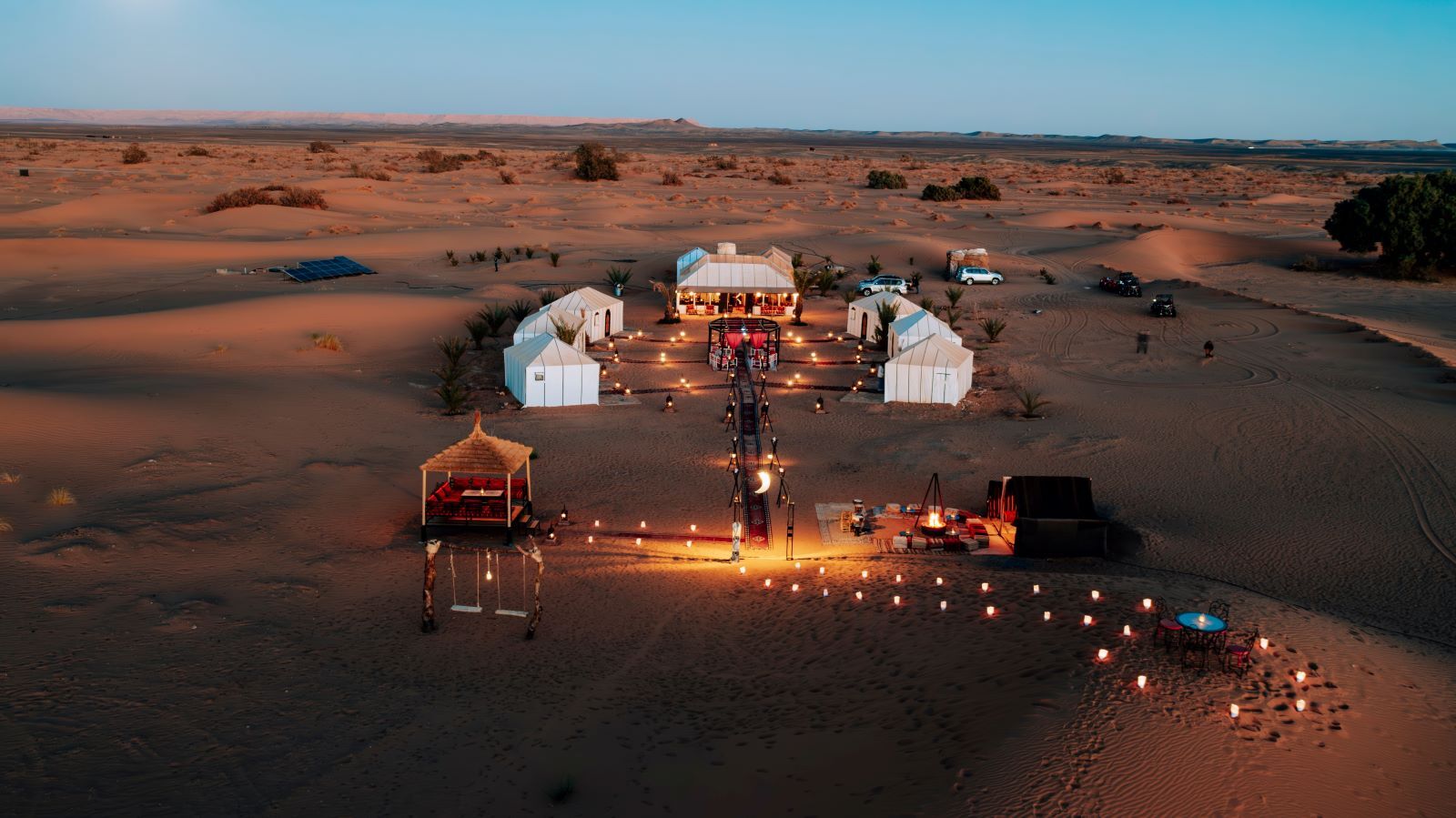 desert safari dubai night