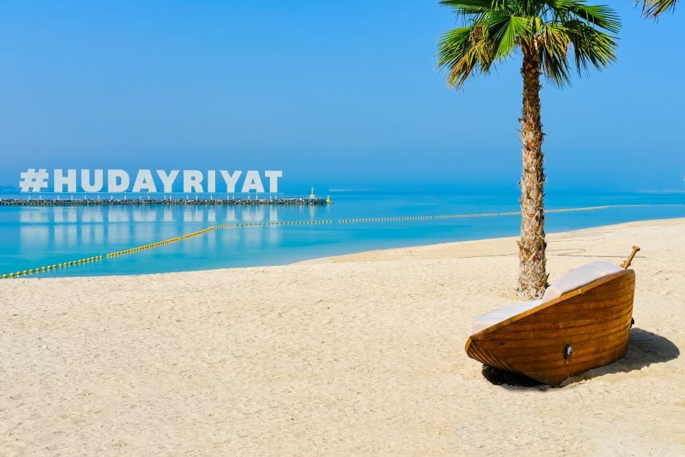 hudayriyat island beach